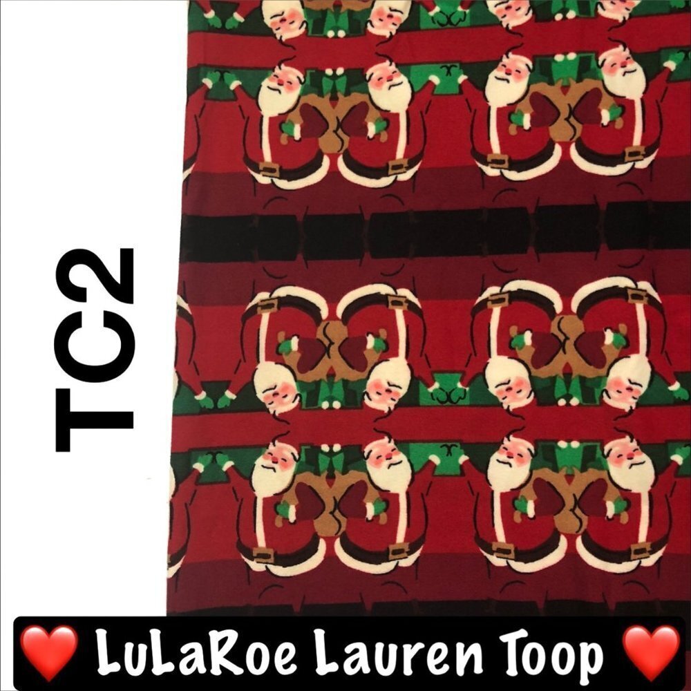 LuLaRoe Christmas TC2 Leggings brand new